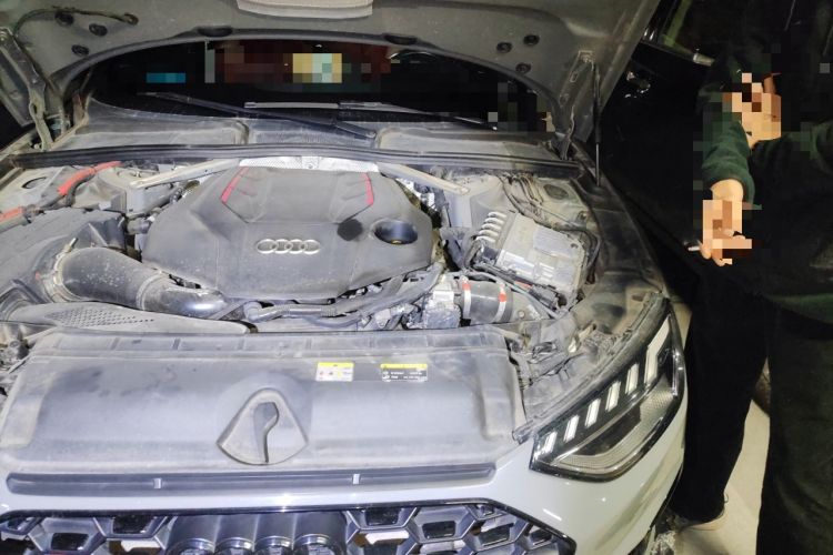 Used Audi S4 2020 S4 3.0TFSI Engine Bay Left