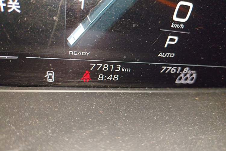 Used Audi S4 2020 S4 3.0TFSI Odometer Close Up