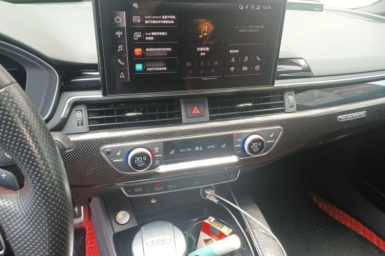 Used Audi S4 2020 S4 3.0TFSI Audio And AC Panel