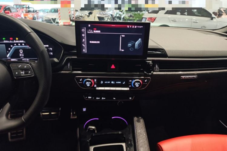 Used Audi S4 2020 S4 3.0TFSI Audio And AC Panel
