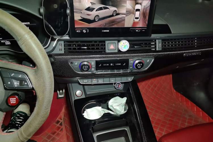 Used Audi S4 2020 S4 3.0TFSI Audio And AC Panel