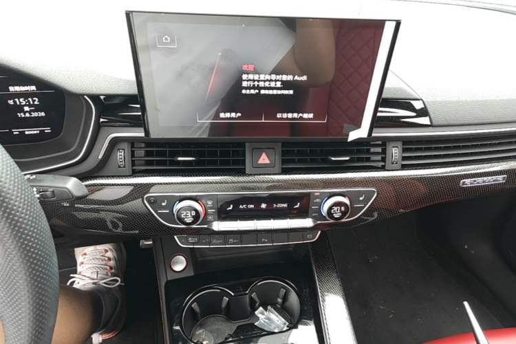 Used Audi S4 2022 S4 3.0TFSI Audio And AC Panel