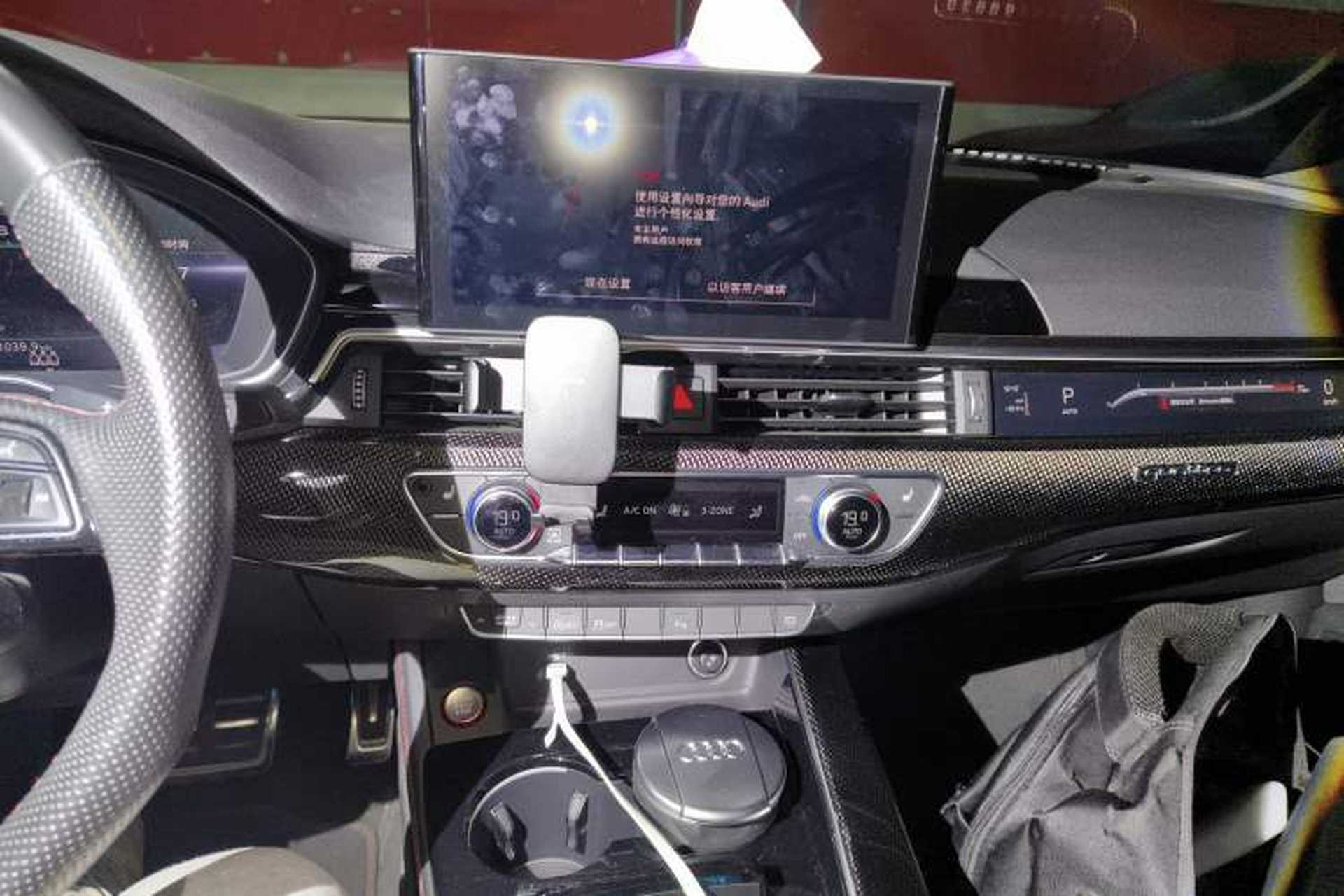 Used Audi S4 2022 S4 3.0TFSI Audio And AC Panel