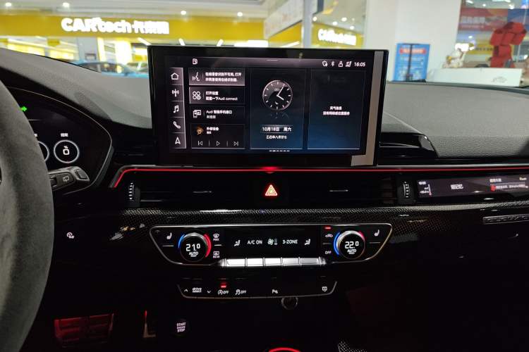 Used Audi S4 2022 S4 3.0TFSI Audio And AC Panel