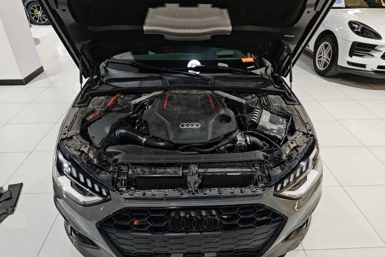 Used Audi S4 2022 S4 3.0TFSI Engine Bay