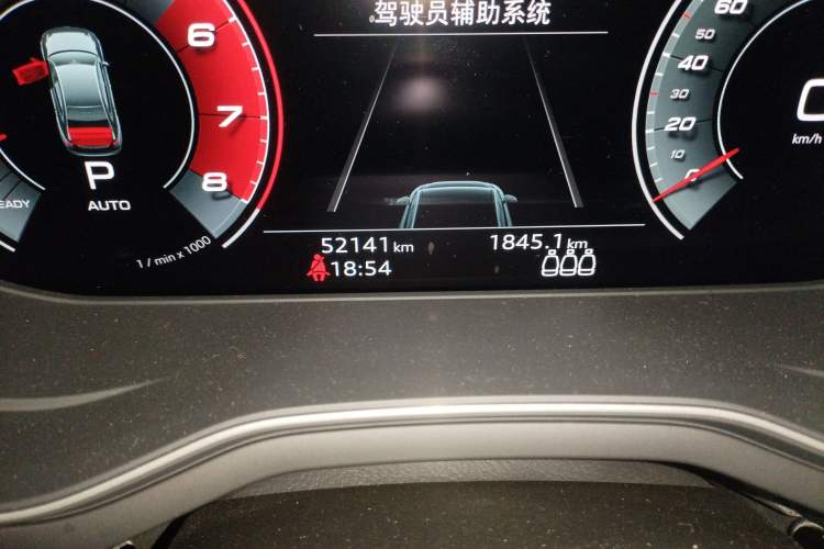 Used Audi S4 2022 S4 3.0TFSI Odometer Close Up