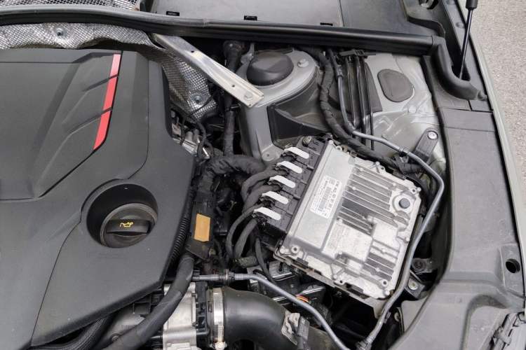 Used Audi S4 2022 S4 3.0TFSI Engine Bay Left