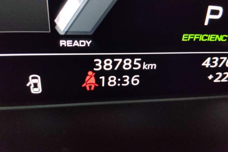 Used Audi S4 2022 S4 3.0TFSI Odometer Close Up