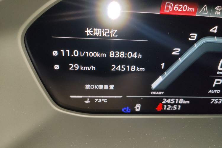 Used Audi S4 2023 S4 Avant 3.0TFSI Odometer Close Up