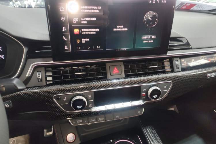 Used Audi S4 2023 S4 3.0TFSI Audio And AC Panel
