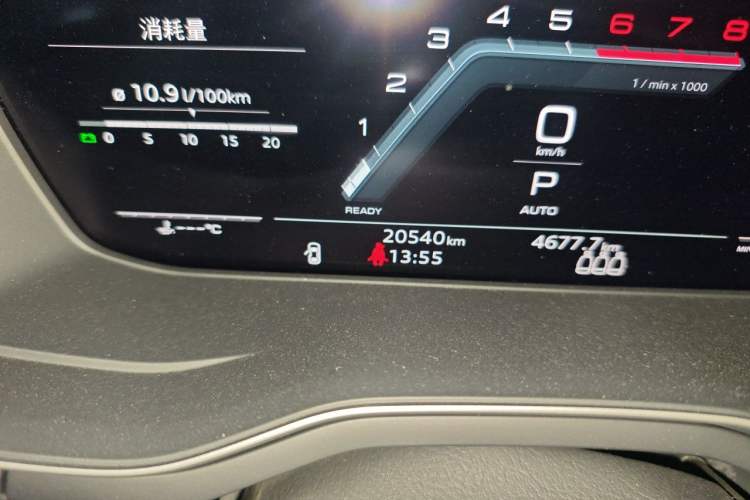 Used Audi S4 2023 S4 3.0TFSI Odometer Close Up