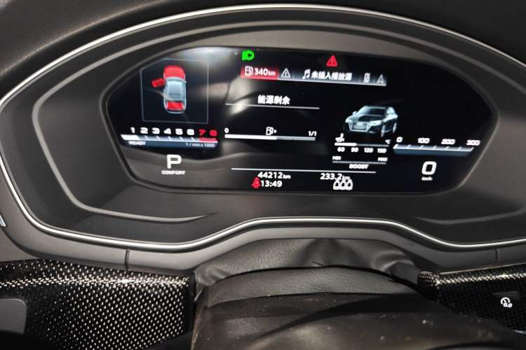 Used Audi S4 2023 S4 3.0TFSI Odometer Close Up