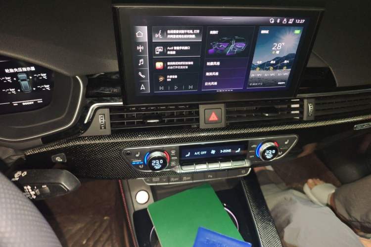 Used Audi S4 2023 S4 3.0TFSI Audio And AC Panel