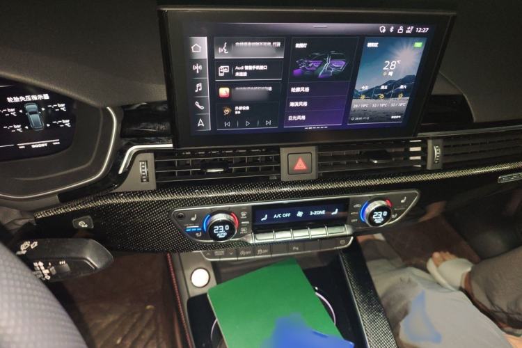 Used Audi S4 2023 S4 3.0TFSI Audio And AC Panel
