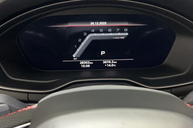 Used Audi S4 2023 S4 Avant 3.0TFSI Odometer Close Up