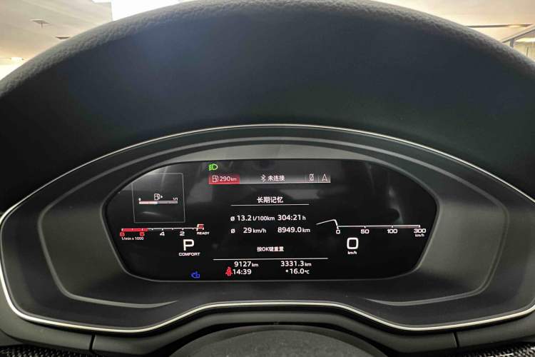 Used Audi S4 2023 S4 3.0TFSI Odometer Close Up