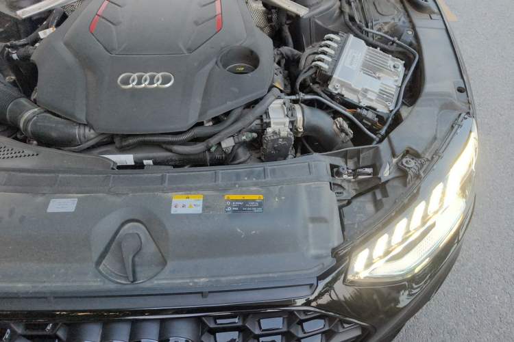 Used Audi S4 2024 S4 3.0TFSI Engine Bay Left