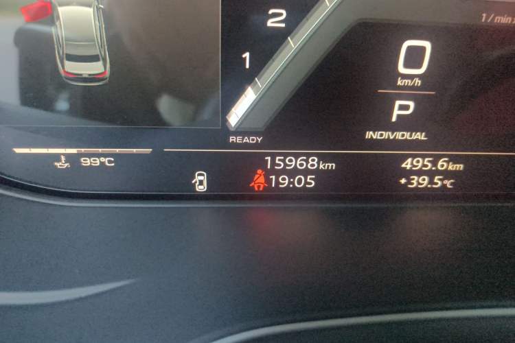 Used Audi S4 2024 S4 3.0TFSI Odometer Close Up