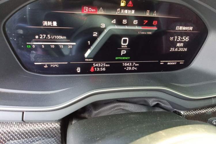 Used Audi S4 2024 S4 Avant 3.0TFSI Odometer Close Up