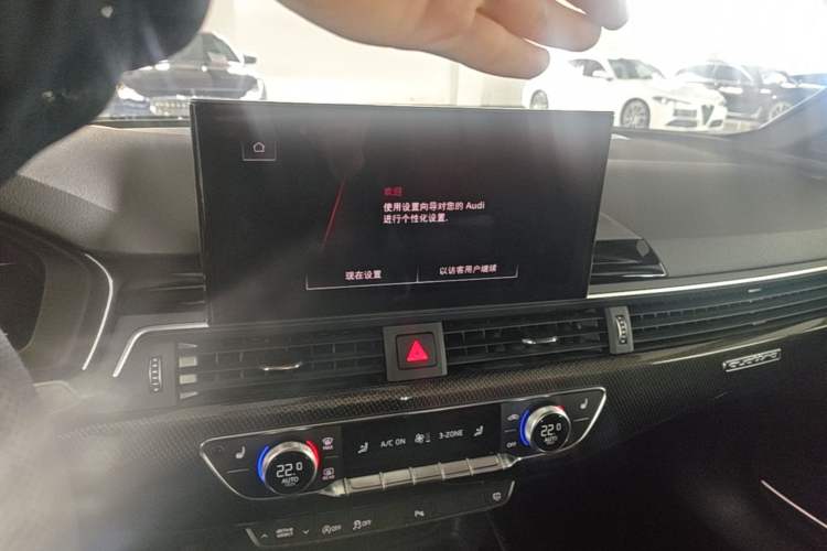 Used Audi S4 2024 S4 3.0TFSI Audio And AC Panel