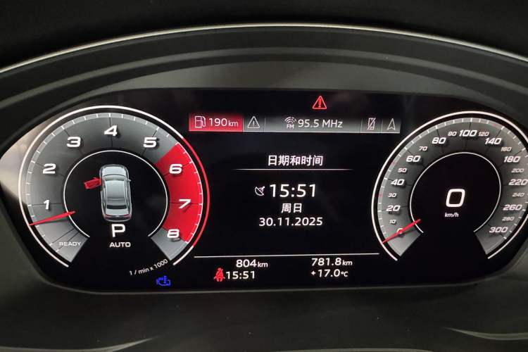 Used Audi S4 2024 S4 3.0TFSI Odometer Close Up