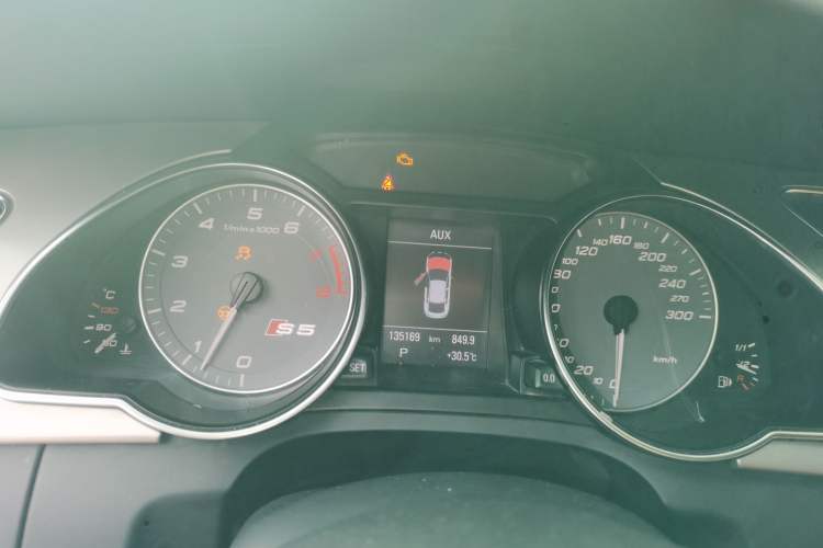 Used Audi S5 2010 S5 3.0T Sportback Instrument Cluster
