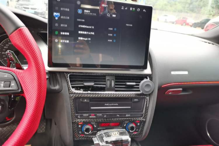 Used Audi S5 2010 S5 3.0T Sportback Audio And AC Panel