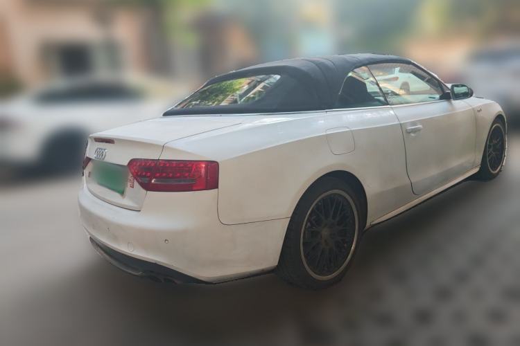 Used Audi S5 2010 S5 3.0T Cabriolet Rear Right 45 Deg