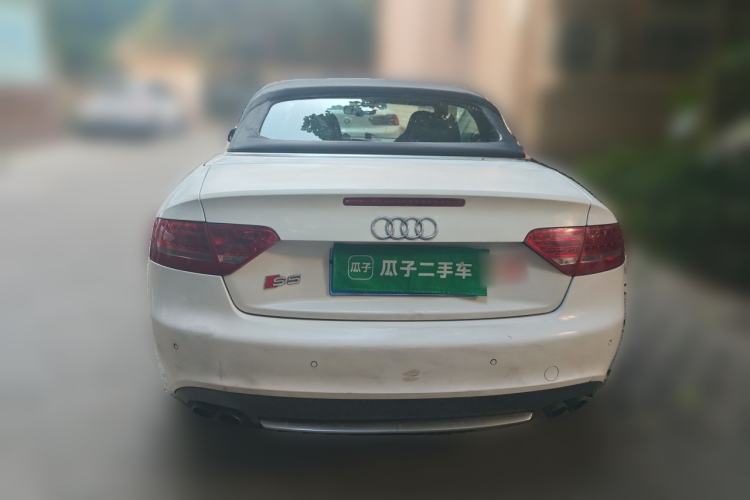 Used Audi S5 2010 S5 3.0T Cabriolet Rear