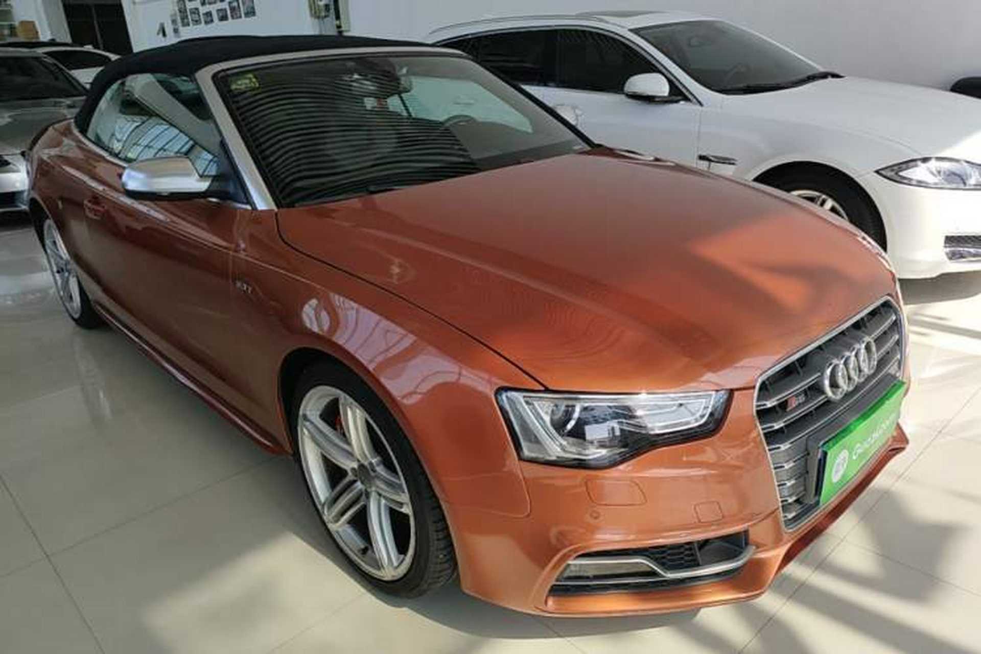 Used Audi S5 2012 S5 3.0T Cabriolet Front Right 45 Deg