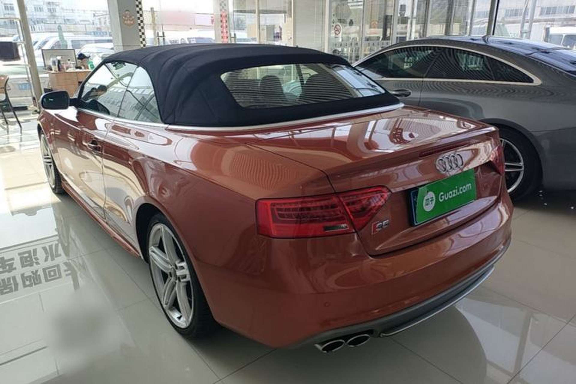 Used Audi S5 2012 S5 3.0T Cabriolet Rear Left 45 Deg