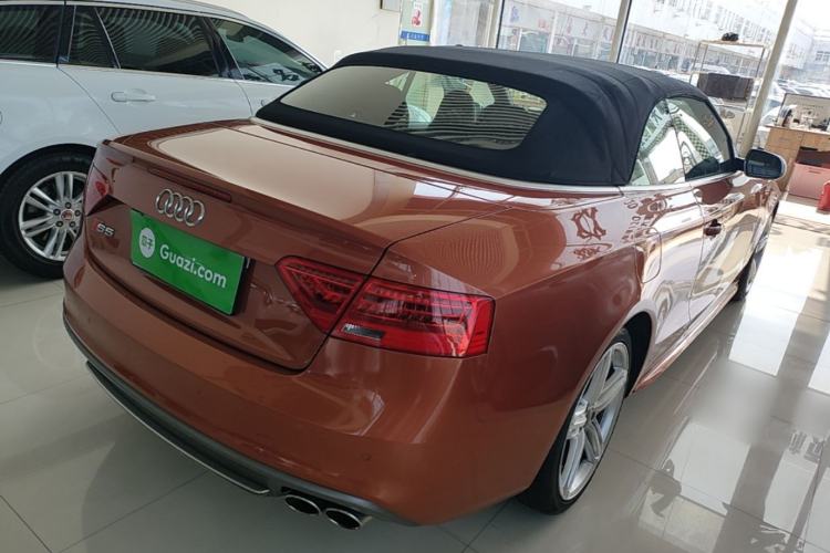 Used Audi S5 2012 S5 3.0T Cabriolet Rear Right 45 Deg