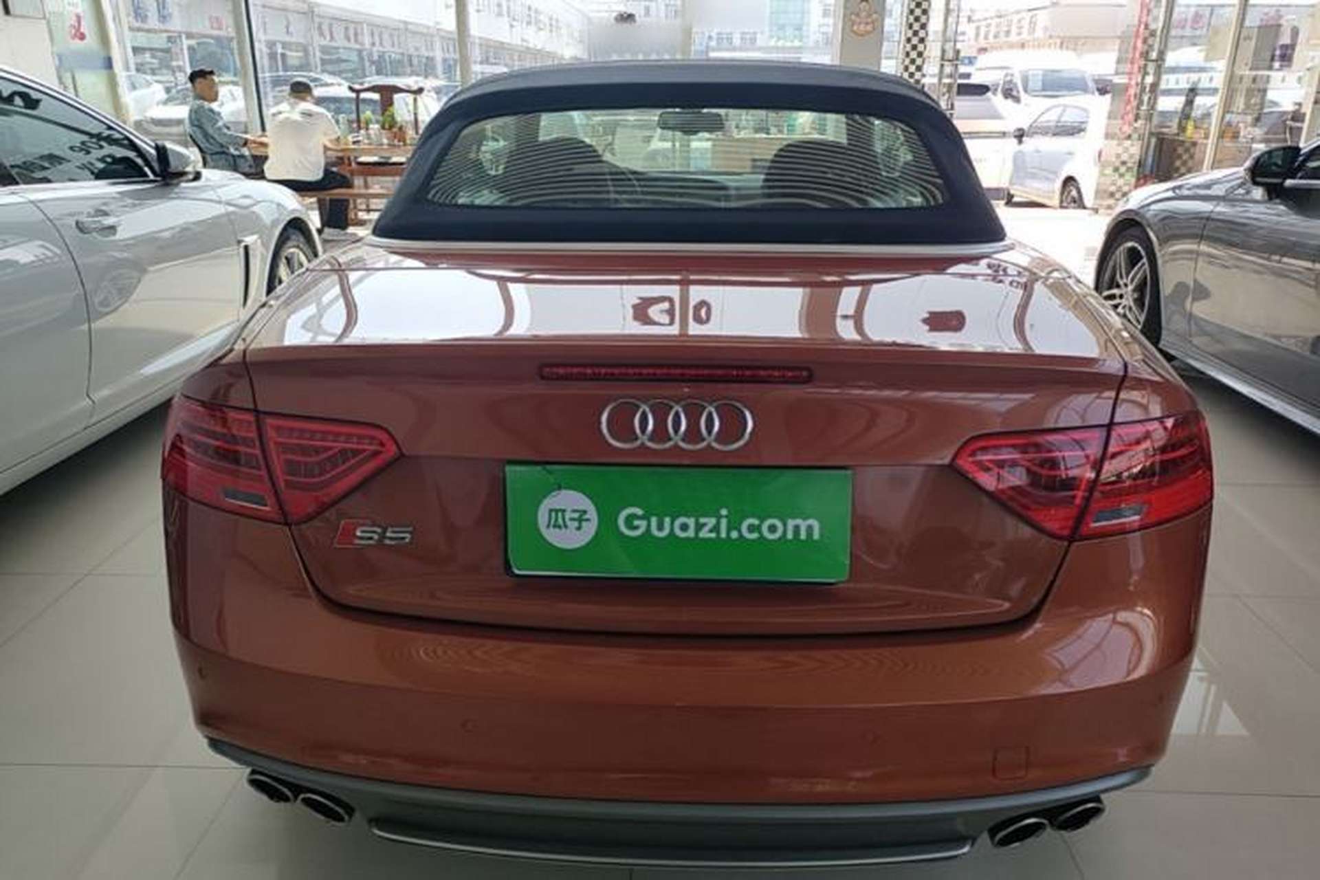 Used Audi S5 2012 S5 3.0T Cabriolet Rear