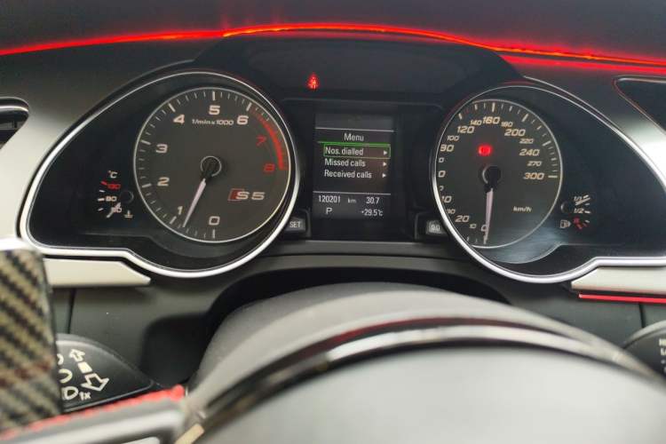 Used Audi S5 2012 S5 3.0T Cabriolet Instrument Cluster