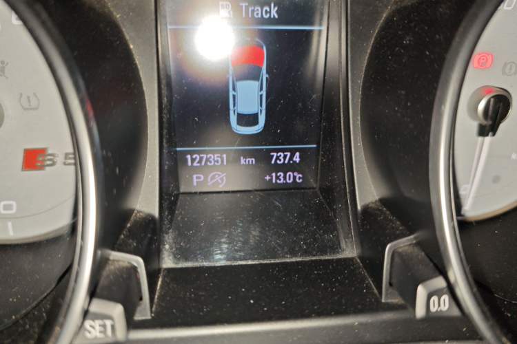 Used Audi S5 2012 S5 3.0T Sportback Odometer Close Up