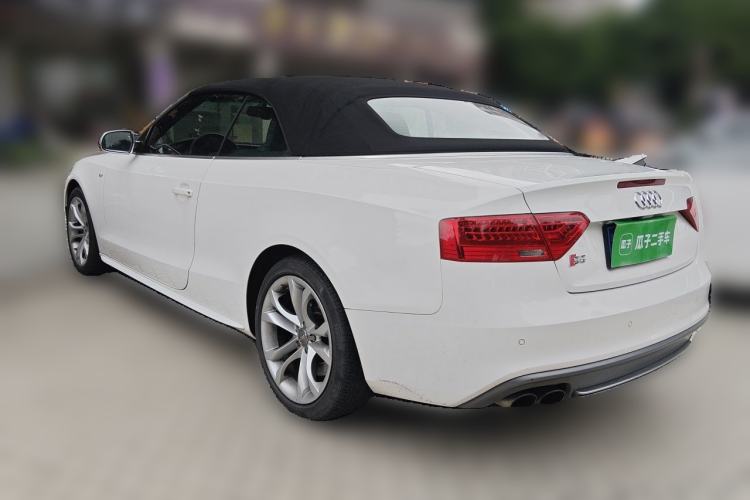 Used Audi S5 2012 S5 3.0T Cabriolet Rear Left 45 Deg