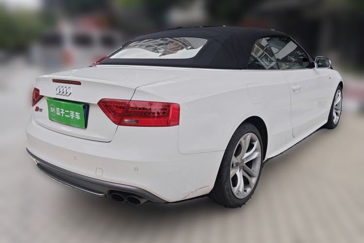 Used Audi S5 2012 S5 3.0T Cabriolet Rear Right 45 Deg