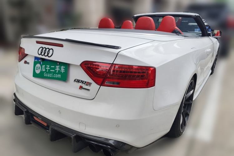 Used Audi S5 2012 S5 3.0T Cabriolet Rear Right 45 Deg