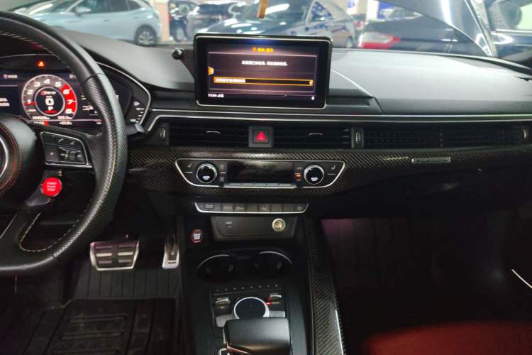 Used Audi S5 2017 S5 3.0T Sportback Audio And AC Panel