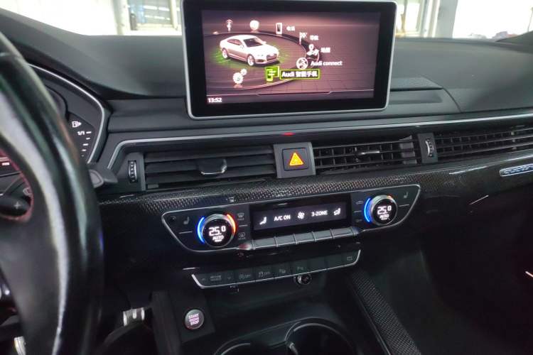 Used Audi S5 2017 S5 3.0T Sportback Audio And AC Panel