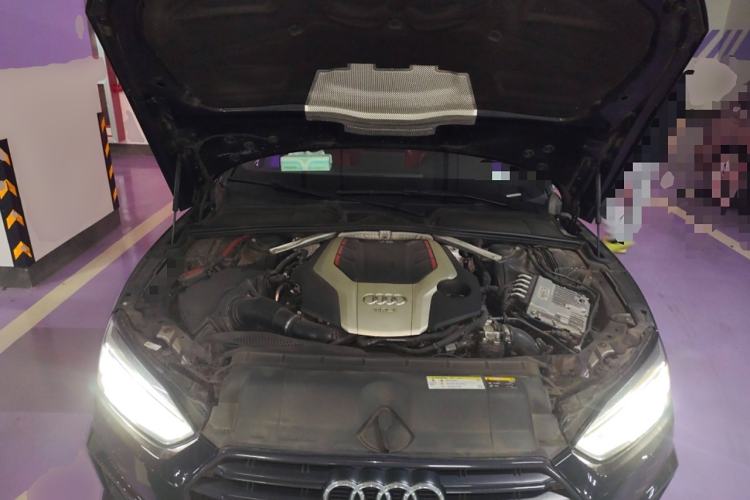 Used Audi S5 2017 S5 3.0T Coupe Engine Bay