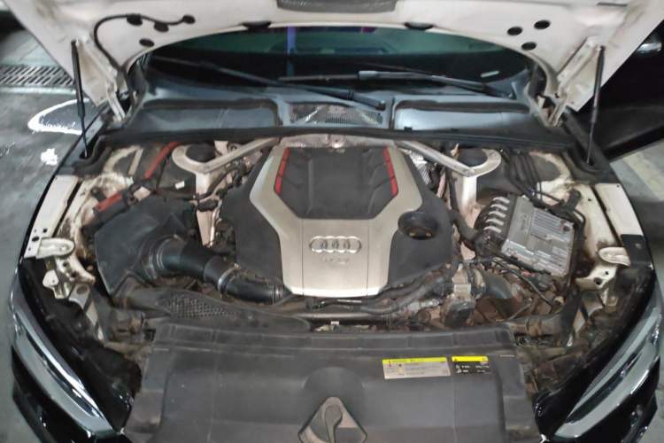 Used Audi S5 2017 S5 3.0T Sportback Engine Bay