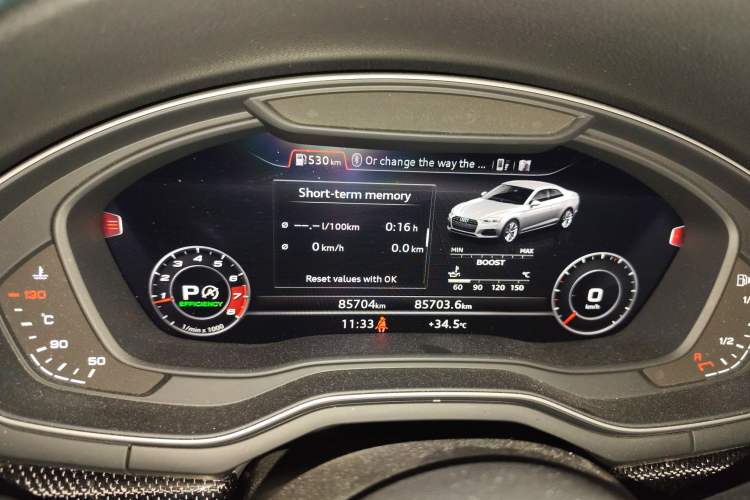 Used Audi S5 2017 S5 3.0T Coupe Instrument Cluster