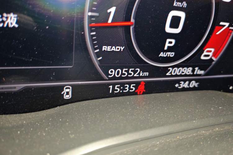 Used Audi S5 2017 S5 3.0T Sportback Odometer Close Up