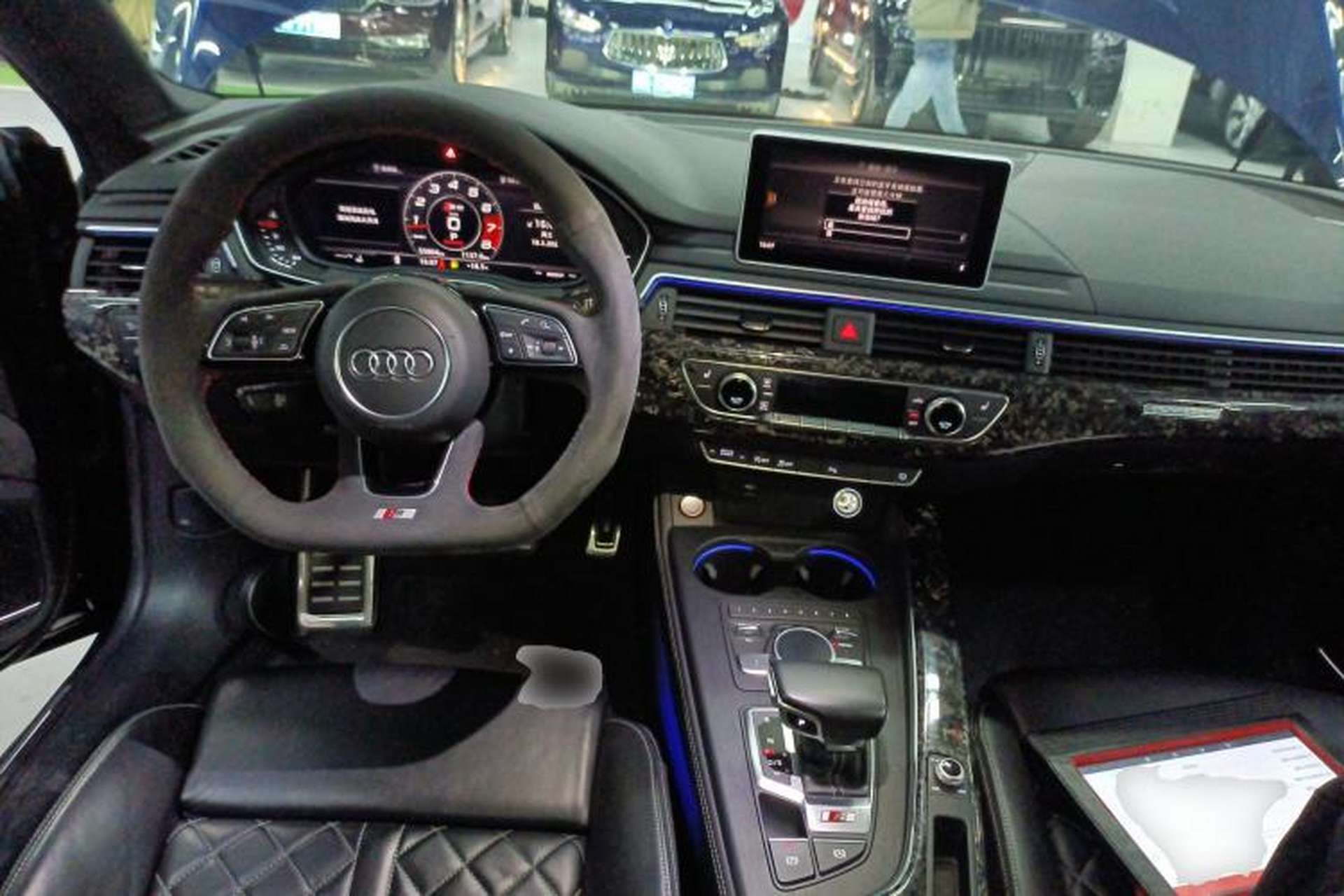 Used Audi S5 2017 S5 3.0T Sportback Center Console
