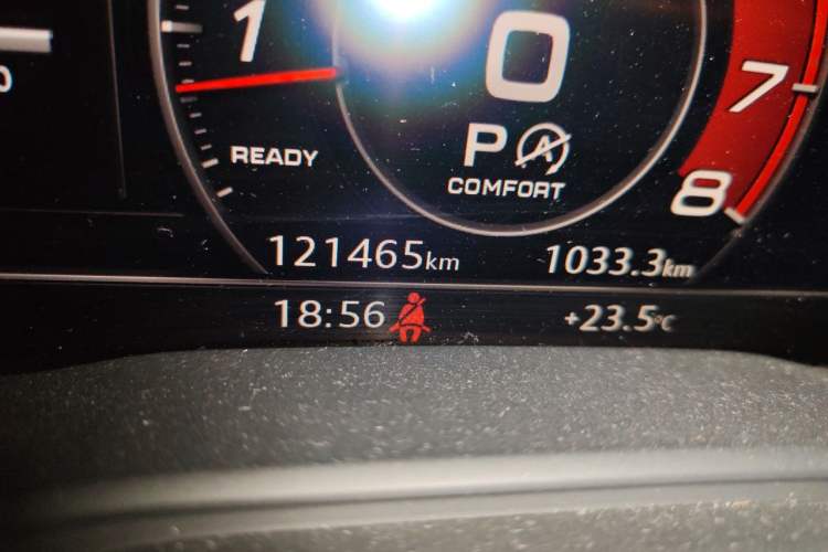 Used Audi S5 2017 S5 3.0T Sportback Odometer Close Up
