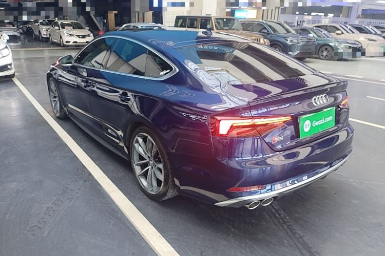 Used Audi S5 2017 S5 3.0T Sportback Rear Left 45 Deg