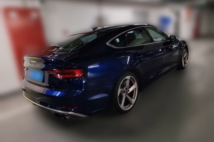 Used Audi S5 2017 S5 3.0T Sportback Rear Right 45 Deg