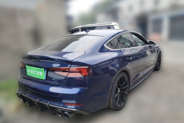 Used Audi S5 2017 S5 3.0T Sportback Rear Right 45 Deg