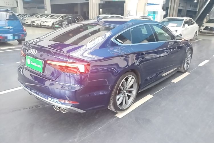 Used Audi S5 2017 S5 3.0T Sportback Rear Right 45 Deg